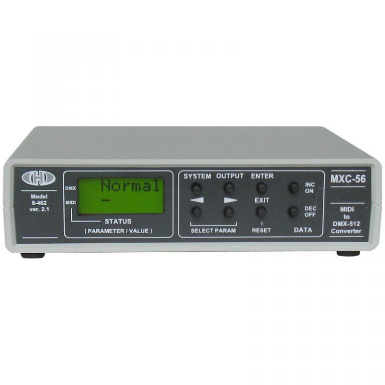 MXC56 MIDI to DMX512 Converter CHD Elektroservis